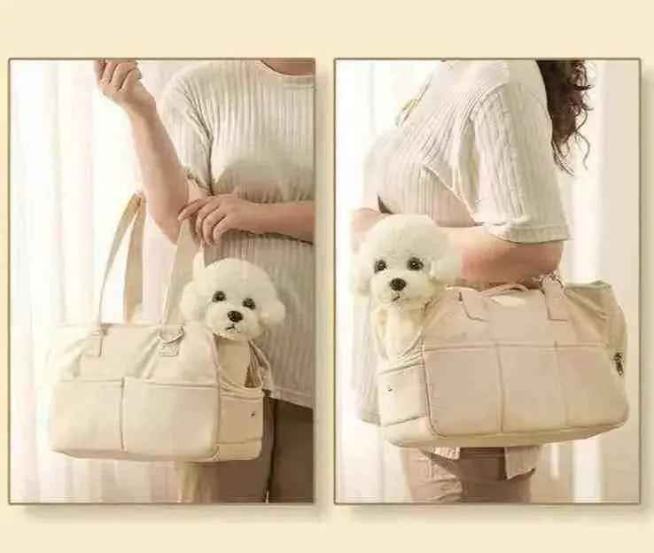 Bolsa De Transporte Para Cães De Porte Pequeno Passeio Sophia - Mundo Animalito