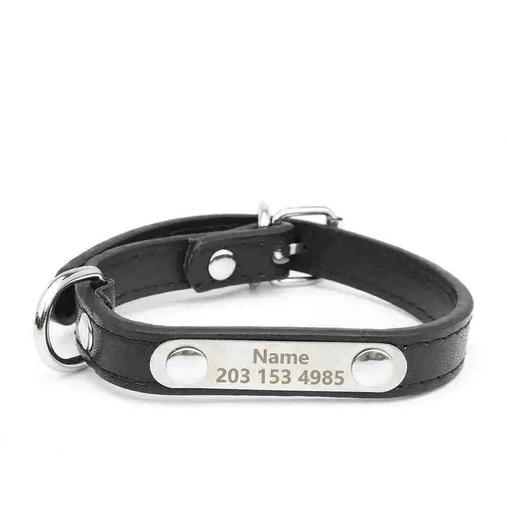 Coleira Personalizada De Couro Para Cachorros e Gatos | Mundo Animalito - Mundo Animalito
