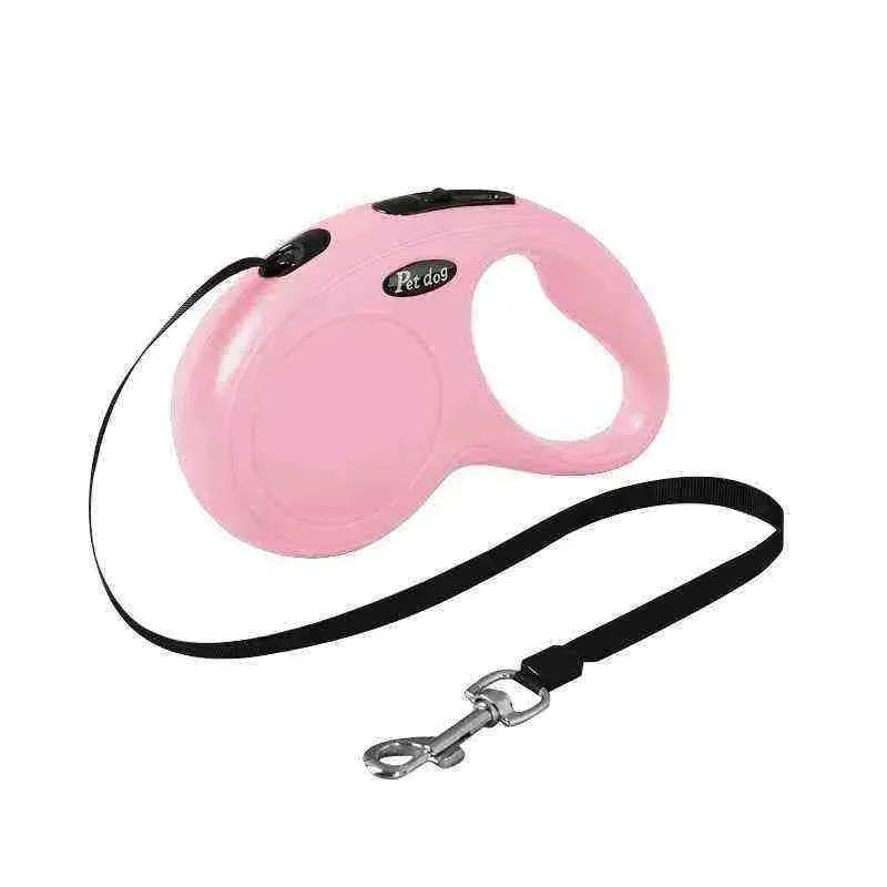 Fashion Pet Leash For Medium Dogs Durable Nylon Retractable Rope Small Dog Walking Leash Automatic Extending Dog Leash 3 Meters - Mundo Animalito