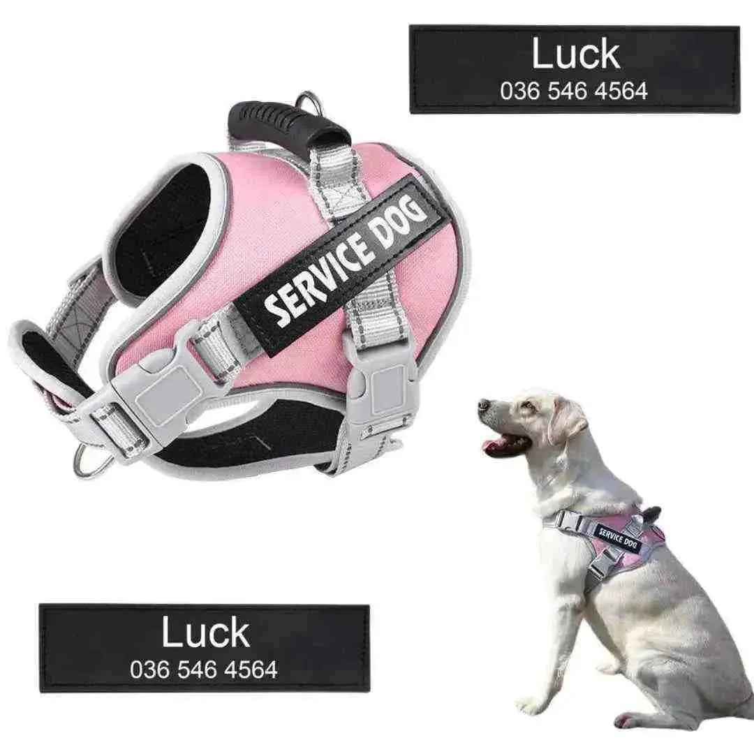 Peitoral Personalizado, Anti Puxão e Reforçado para Cachorros - Mundo Animalito