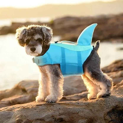 Colete Salva Vidas Cachorro Pet Floater Shark | Mundo Animalito