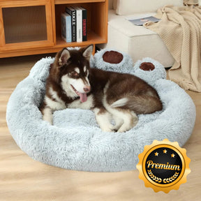 Cama Nuvem Para Pets com 4 Patas, Lavável, Calmante e Anti Ansiedade