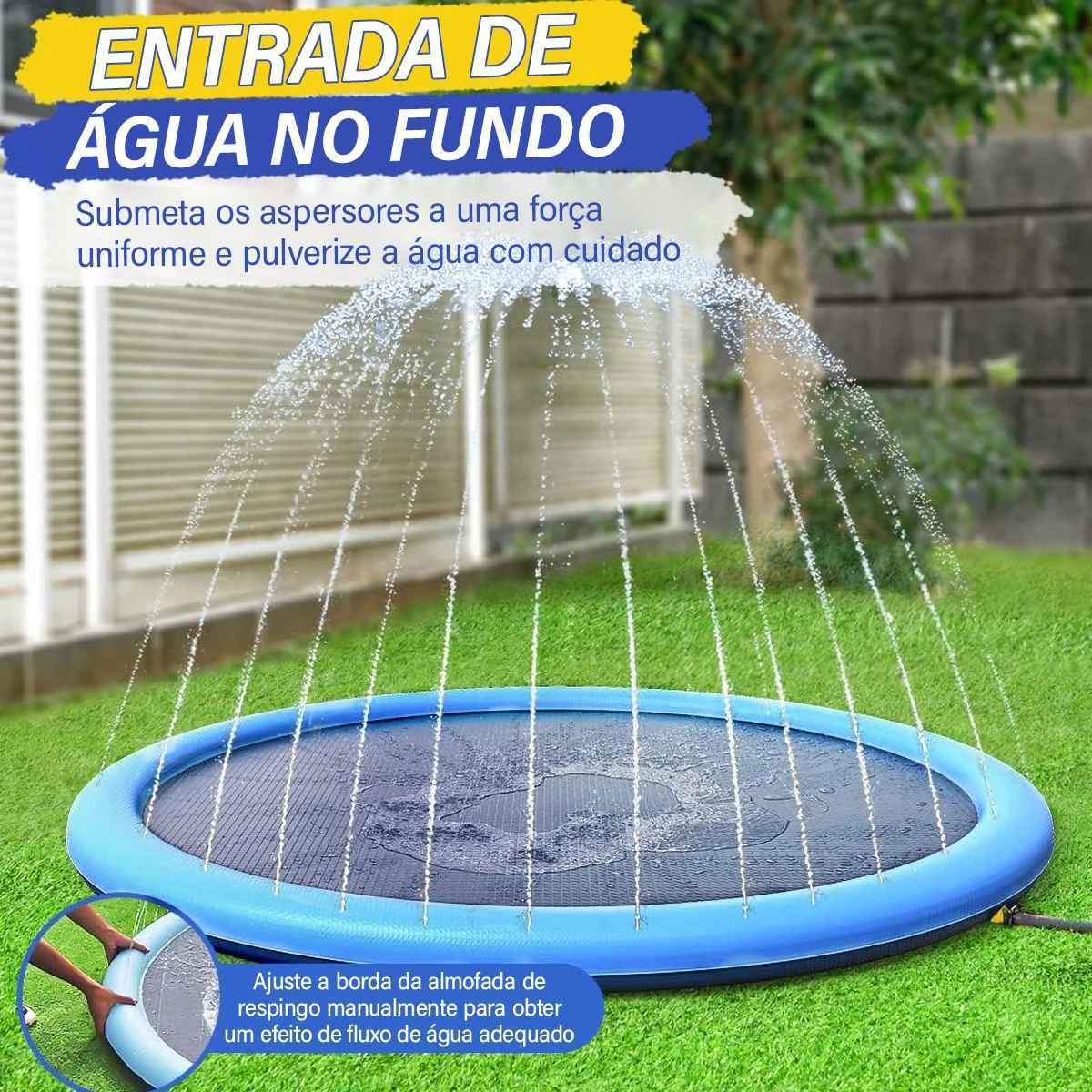 Pool for Small, Medium and Large Dogs with Fountain