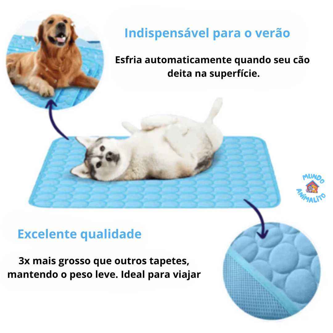 Pet Cold Mat for Dogs and Cats - Refreshing and Comfortable