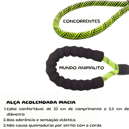 Guia Retrátil Ajustável para Cães 0,5m a 1,5m