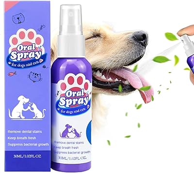 Spray Anti Tártaro E Mau Hálito Para Pets | Mundo Animalito