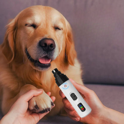 Aparador de Unhas Elétrico para Cães – Silencioso e Recarregável