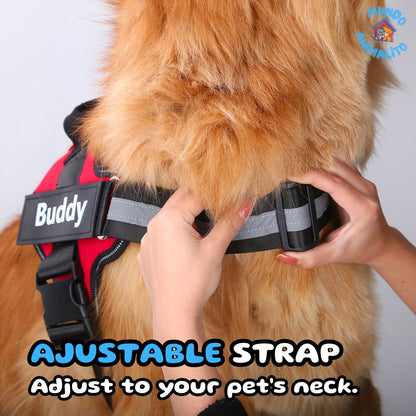 Safe Buddy Personalized Dog Harness with Name and Phone Number - Limited Edition