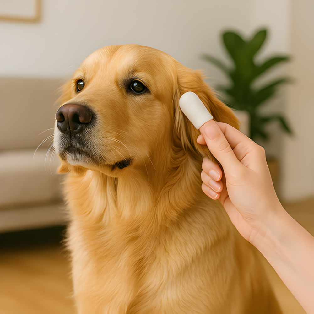 Lenços Umedecidos para Limpeza de Orelhas para Cães