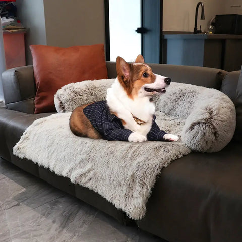 Cama Nuvem Sem Zíper Lavável e Relaxante para Cães e Gatos