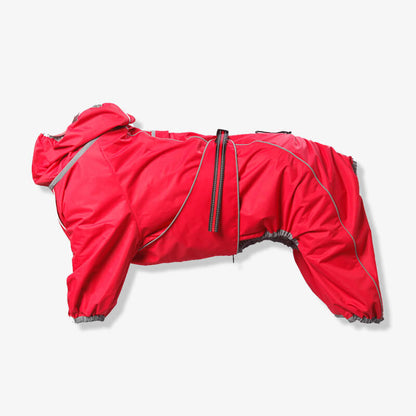 Jaqueta Impermeável Ajustável para Cães de Grande Porte