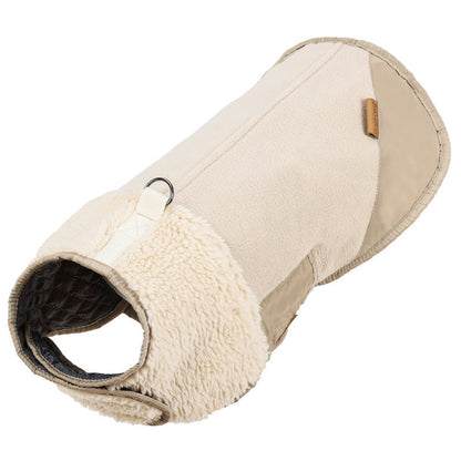 Casaco de Inverno Luxuoso Em Lã de Cordeiro para Cães