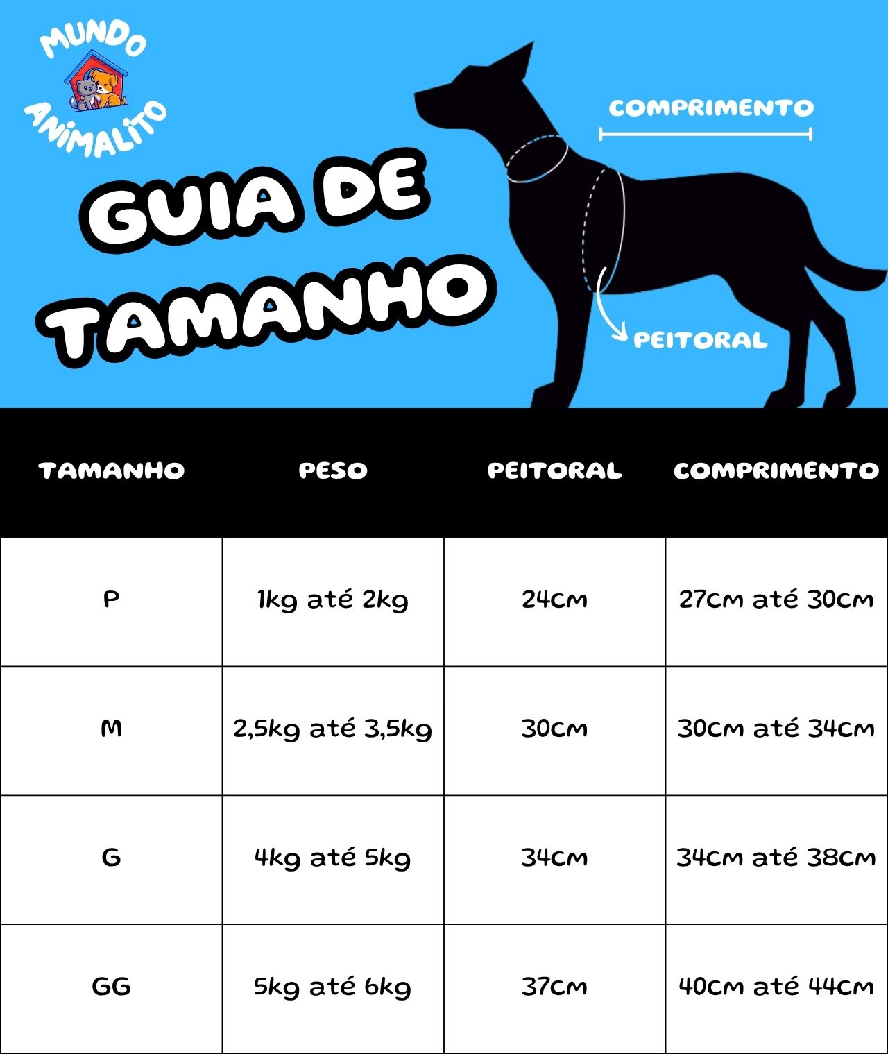 Suéter de Tricô com Gola para Cachorro - Roupa de Frio Pet