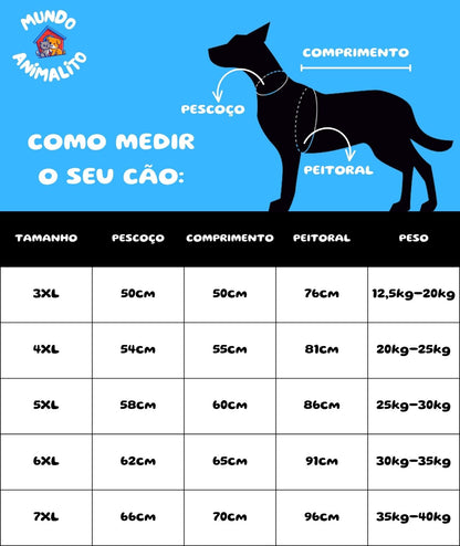 Roupa de Frio para Cachorro em Lã de Cordeiro - Grande Porte