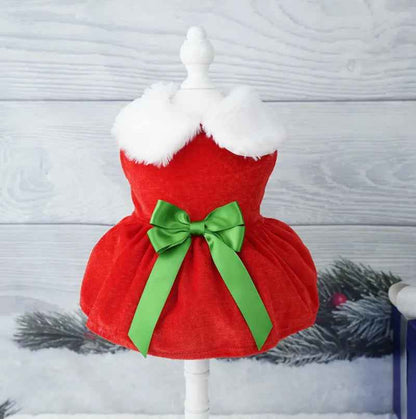 Christmas Princess Cosplay Dress for Pet, Vestidos De Cachorro, Roupa De Cachorro Pequeno, Gato, Cachorro, Fantasia, Verão