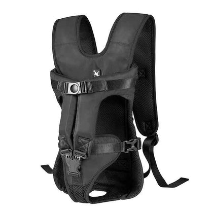 Mochila transportadora para animais de estimação, mochila para viagem frontal para cães e gatos, bolsa transportadora para animais pequenos e médios, filhotes de bull