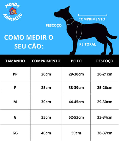 Roupa de Frio para Cachorro com Gola Peluciada