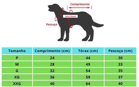 Jaqueta Pet Luxo