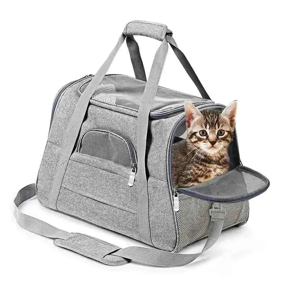 Bolsa de Transporte e Viagens para Cães e Gatos Até 9kg - Mundo Animalito