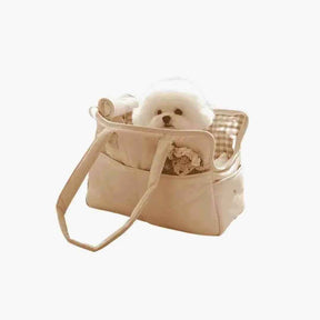Bolsa De Transporte Para Cães De Porte Pequeno Passeio Sophia - Mundo Animalito