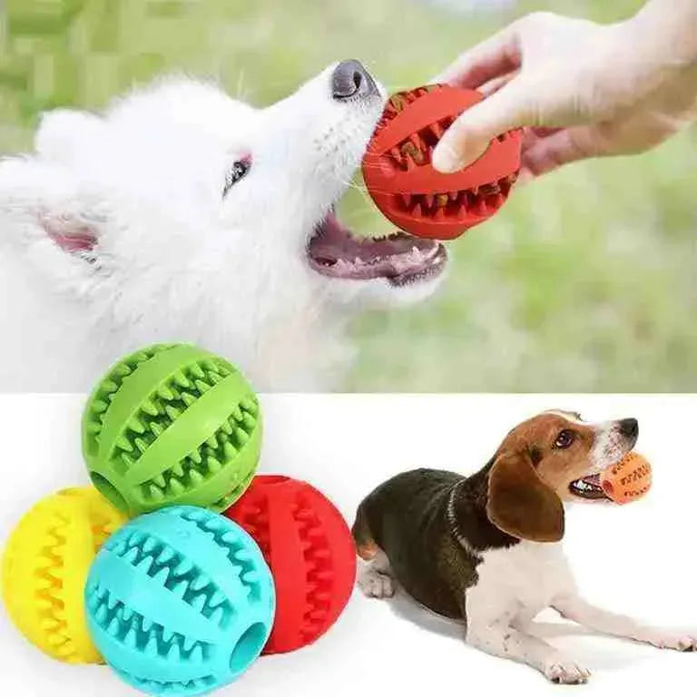 Brinquedo Bola Interativa de Ração para Cachorros - Mundo Animalito