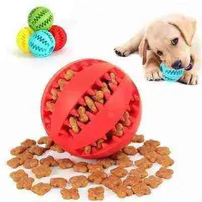 Brinquedo Bola Interativa de Ração para Cachorros - Mundo Animalito