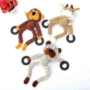 Brinquedo Interativo Animal para Cachorro Morder - Mundo Animalito