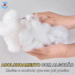 Cama Nuvem Para Pets com 4 Patas, Lavável, Calmante e Anti Ansiedade