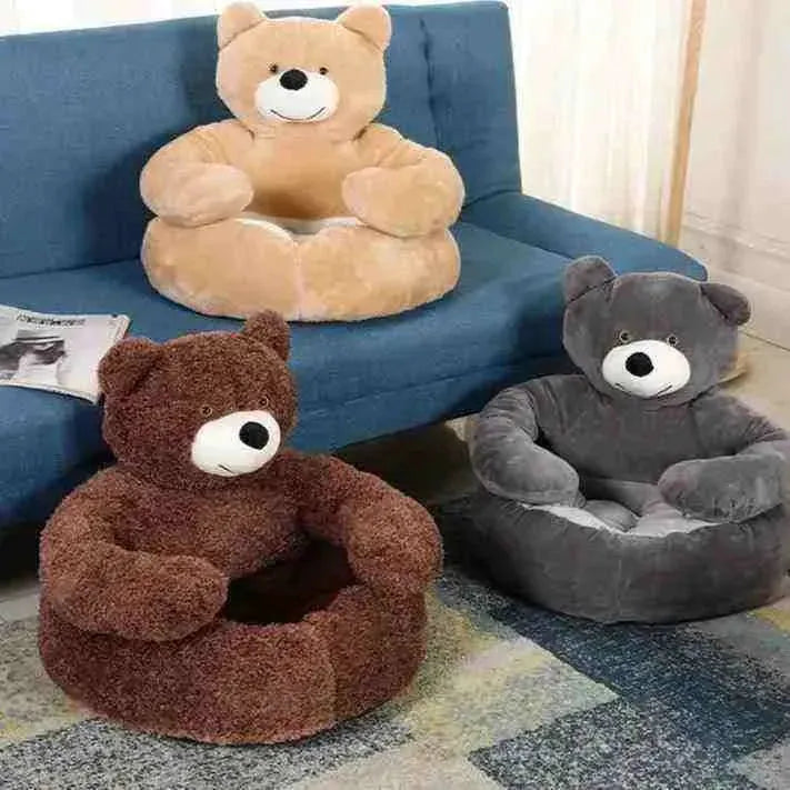 Cama para Cachorros com Formato de Urso - Mundo Animalito