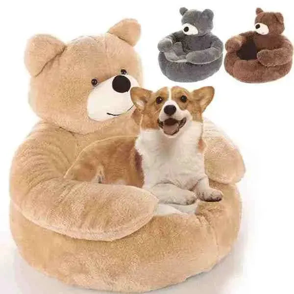 Cama para Cachorros com Formato de Urso - Mundo Animalito