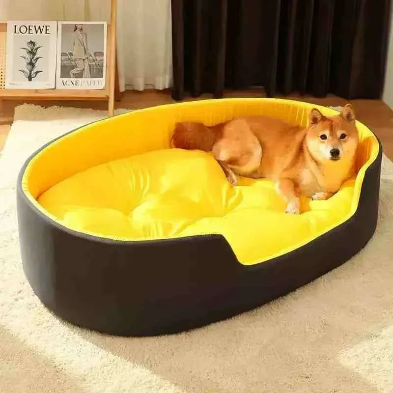 Cama para Cachorros Lavável, Impermeável, Macia e Aconchegante - Mundo Animalito