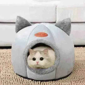 Cama para Gatos - Toca Aconchegante de Algodão - Mundo Animalito