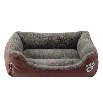 Cama Pet Retangular de Algodão | Para Cães e Gatos - Mundo Animalito