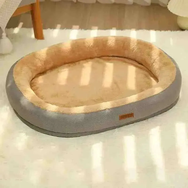 Cama Redonda para Cães e Gatos com Zíper, Lavável e Antiderrapante - Mundo Animalito