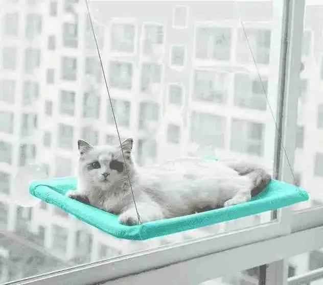 Cama Suspensa para Gatos Até 20Kg | Mundo Animalito - Mundo Animalito