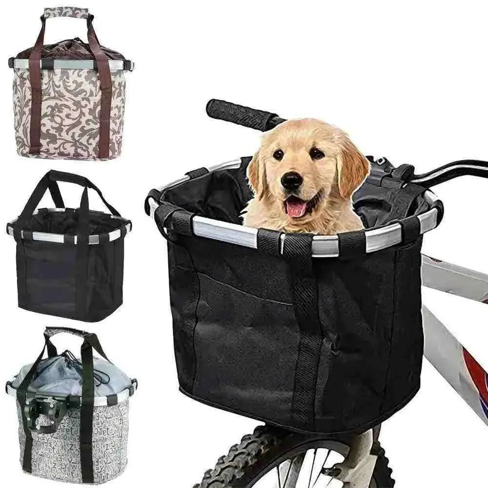 Cesta de Bicicleta para Cachorros Até 5Kg - Mundo Animalito