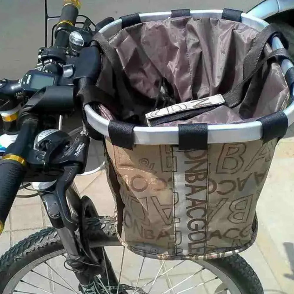 Cesta de Bicicleta para Cachorros Até 5Kg - Mundo Animalito