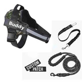 Coleira Peitoral Personalizada + 2 Tags + Guia + Cinto de Segurança - Mundo Animalito