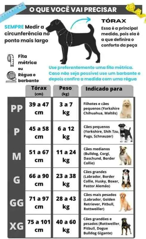 Peitoral Personalizado Para Cachorro Ajustável e Refletivo - Safe Buddy - Mundo Animalito