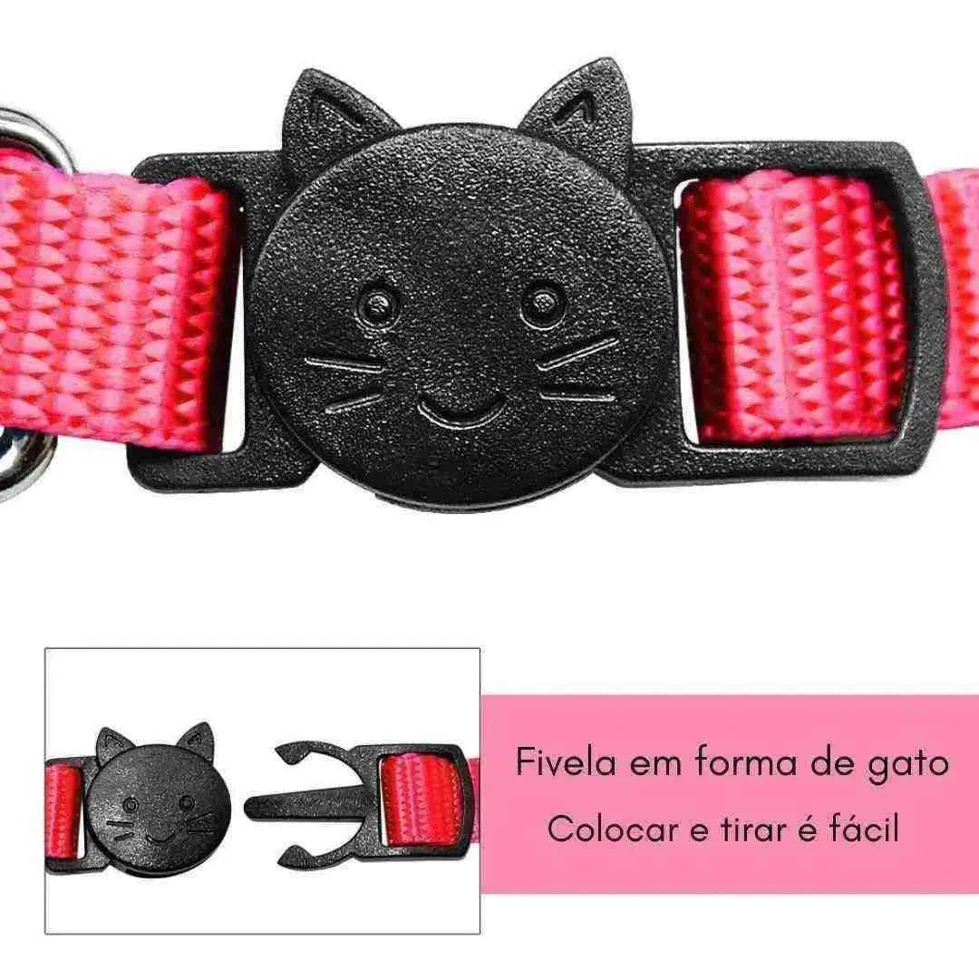 Coleira Personalizada para Gatos | Mundo Animalito - Mundo Animalito