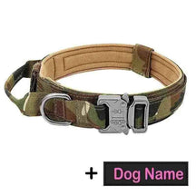 Coleira Tática Militar Personalizada - Mundo Animalito