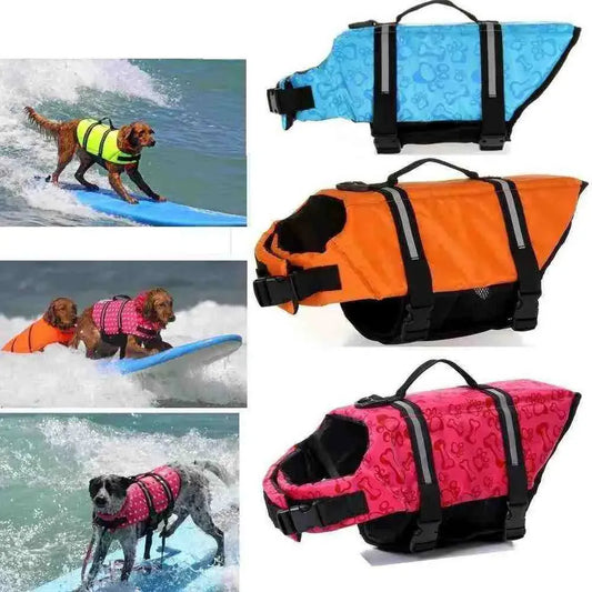 Colete Salva Vidas para Cachorros - Pet Surf - Mundo Animalito