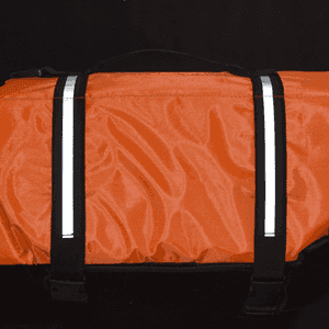 Colete Salva Vidas para Cachorros de Poliéster e Ajustável