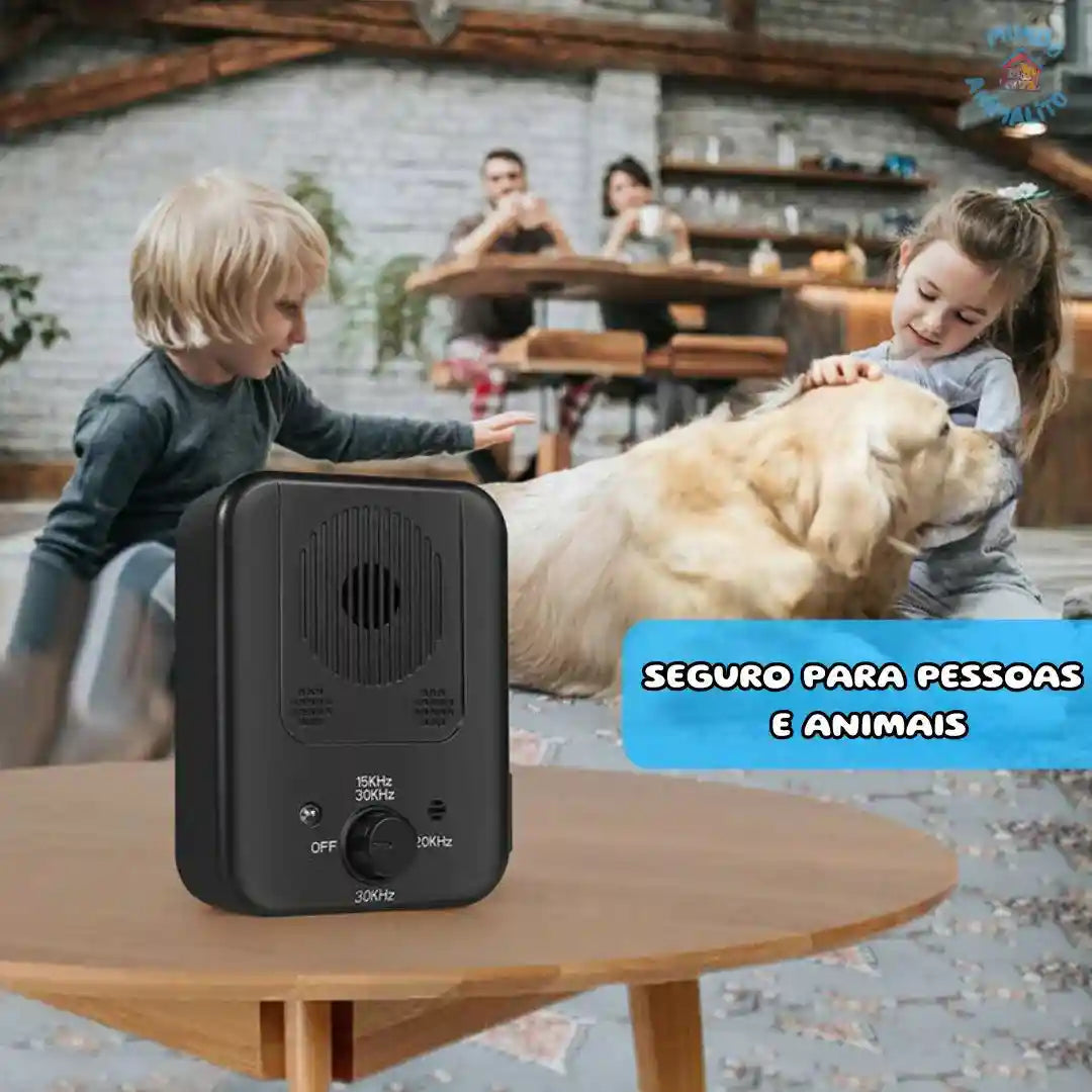 Dispositivo Anti Latido Ultrassônico, Recarregável a Prova D'Água para Cães