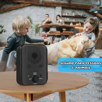 Dispositivo Anti Latido Ultrassônico, Recarregável a Prova D'Água para Cães