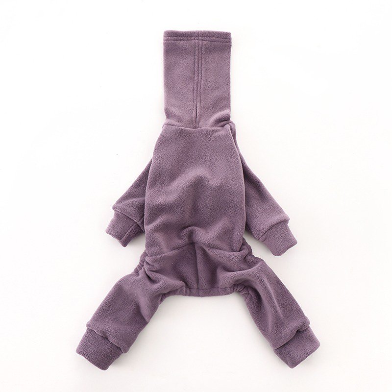 Macacão Fleece para Galgo Italiano e Whippet — Pijama de Frio