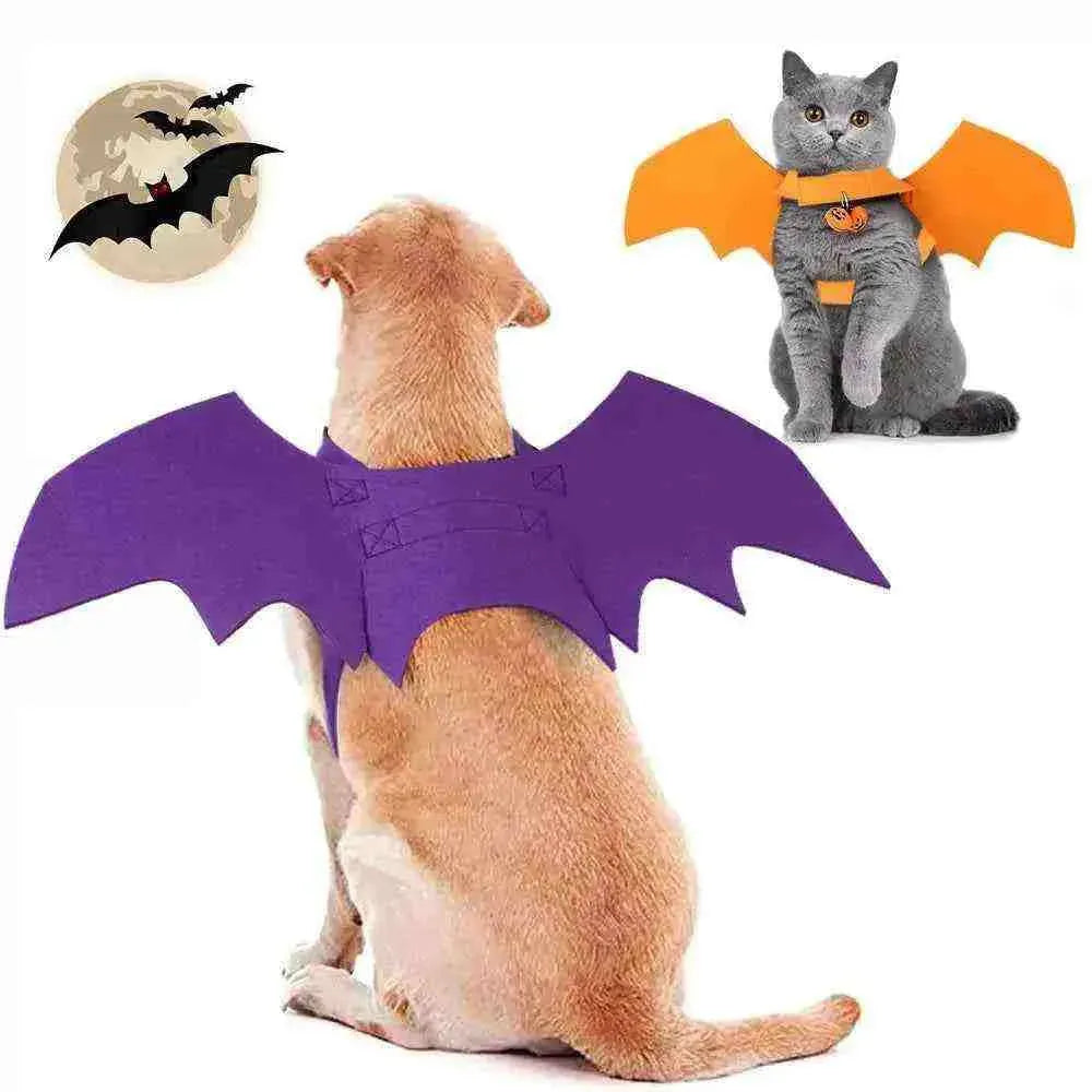 Fantasia para Gatos - Morcego com Sinos Halloween - Mundo Animalito