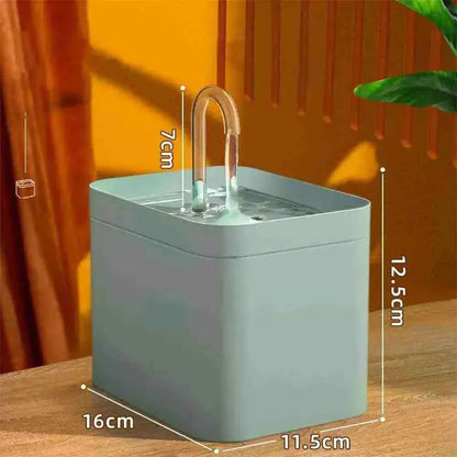 Fonte de Água Automática de 1,5L para Gatos | 110V-220V - Mundo Animalito