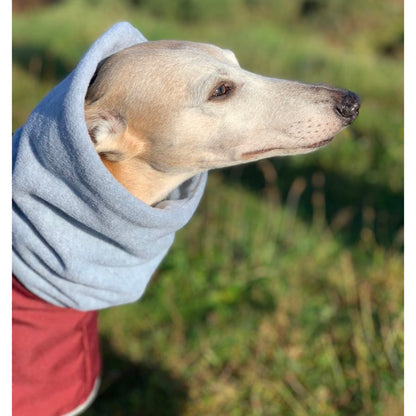Casaco Impermeável 100% Algodão com Gola Alta para Cachorros Galgos