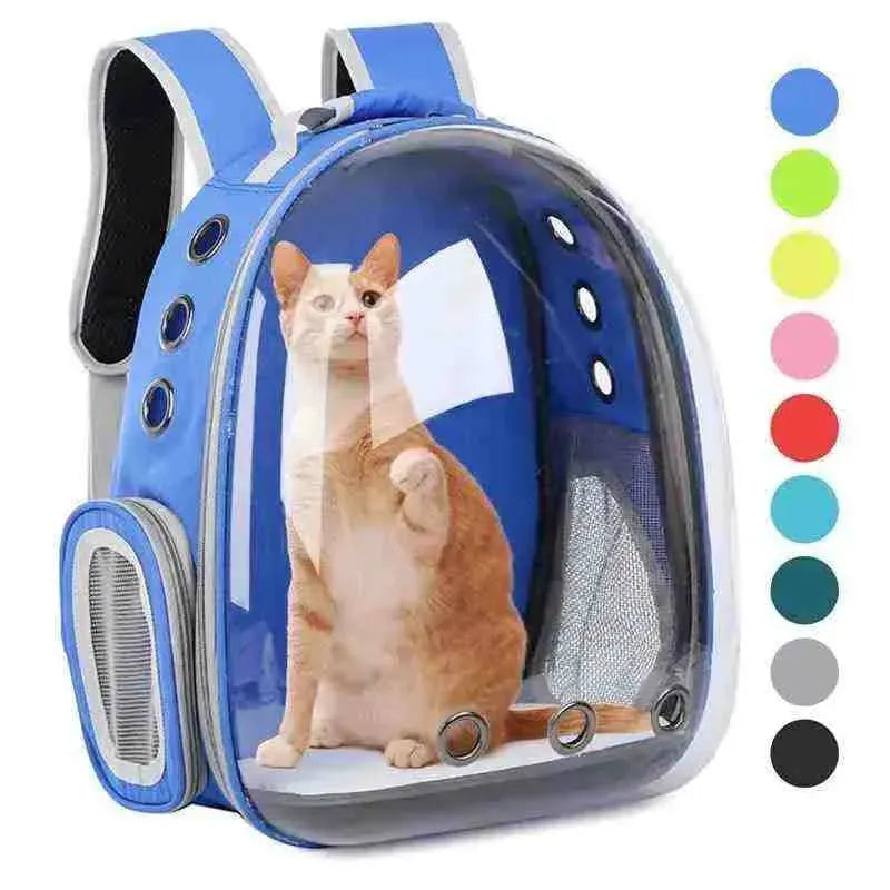 Mochila Pet Astronauta de Acrílico com Visão Panorâmica - Mundo Animalito